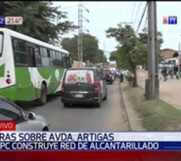 Avenida Artigas seguirá clausurada en tramos hasta octubre - Paraguay.com