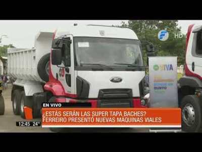 Nuevos camiones “tapabaches” en Asunción