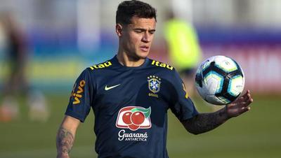 Brasil se apoya en la figura de Philippe Coutinho