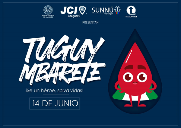 La Jci Caaguazú lanza campaña de donación de sangre