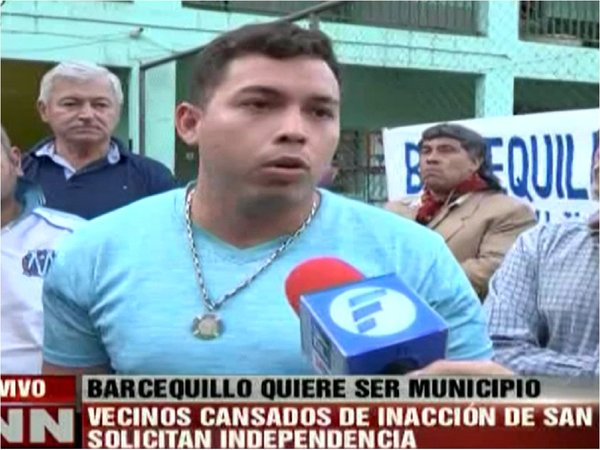 Pobladores de Barcequillo buscan independizarse de San Lorenzo