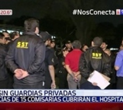 IPS se queda sin guardias y resguardo queda a cargo de la Policía - Paraguay.com