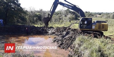 PROPICIAN EXCAVACIÓN DE ESTANQUES PARA PRODUCCIÓN PISCÍCOLA EN FRAM