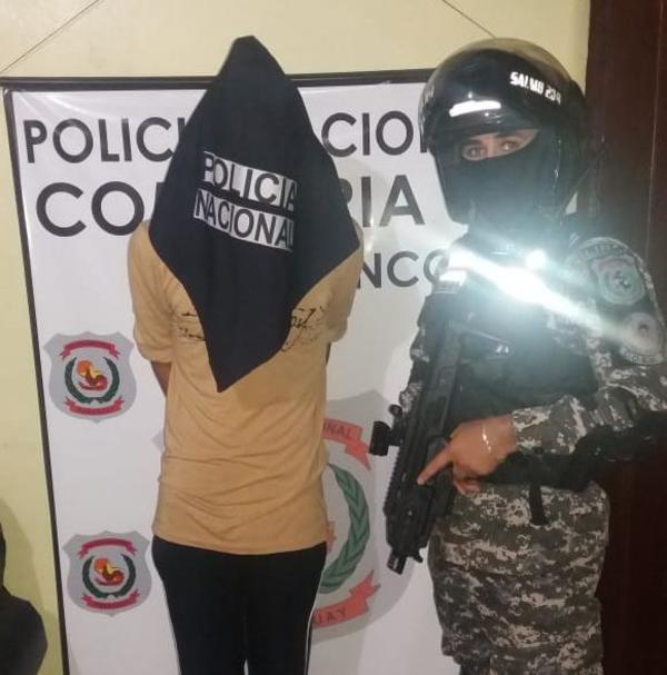 Aprehenden a joven con tocos de supuesta marihuana