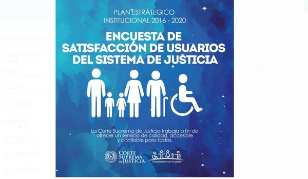 Corte Suprema realizará encuesta de satisfacción