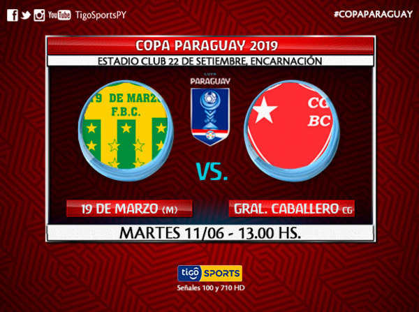En Encarnación, sigue la acción de la Copa Paraguay