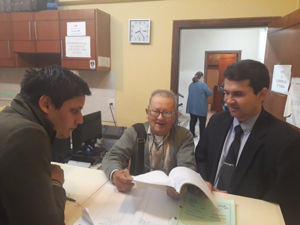 Abogado invidente: "En una palabra, papá es insustituible"