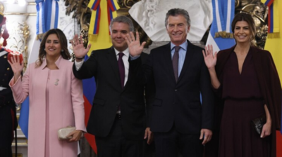 Duque agradeció apoyo de Macri en la lucha contra el régimen - ADN Paraguayo
