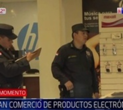 Asaltan tienda de productos electrónicos en barrio Carmelitas - Paraguay.com