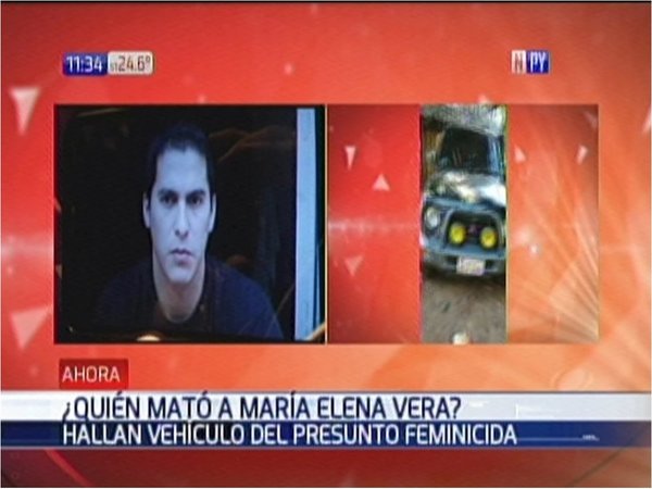 Presunto feminicida abandonó el vehículo de la víctima en su valle