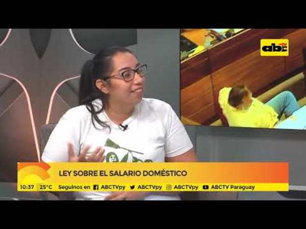 Ley sobre el salario doméstico - Tv - ABC Color