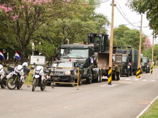 Paraguay mueve máquinas para reparar hitos con Bolivia