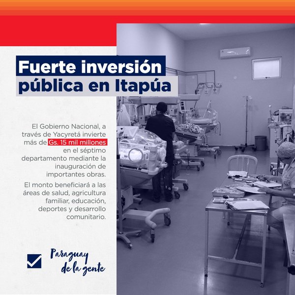 Gobernador destaca millonaria inversión en Itapúa - .::RADIO NACIONAL::.