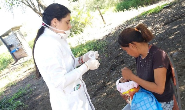 Población indígena del Chaco recibe atención médica en su comunidad