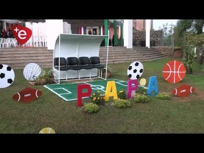 HABILITAN AMBIENTACIÓN EN HOMENAJE A LOS PADRES EN LA GOBERNACION DE ITAPUA