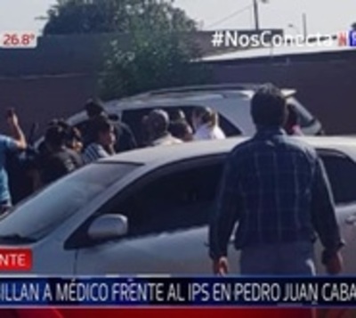 Acribillan a médico frente a IPS de Pedro Juan Caballero - Paraguay.com