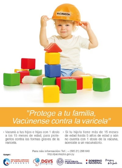 La varicela es una enfermedad contagiosa prevenible por vacuna