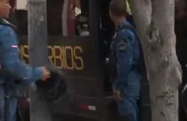 Guardias de Seguridad protestaron - C9N