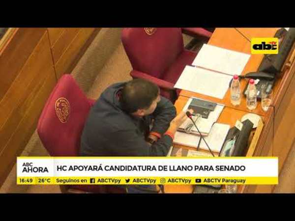 HC apoyará candidatura de Llano para el senado - Tv - ABC Color