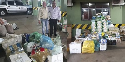 SAN PEDRO DEL PNÁ HIZO LLEGAR SU APORTE A FAVOR DE DAMNIFICADOS DE ÑEEMBUCÚ.