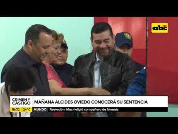 Piden 40 años de prisión para Oviedo Brítez - Tv - ABC Color