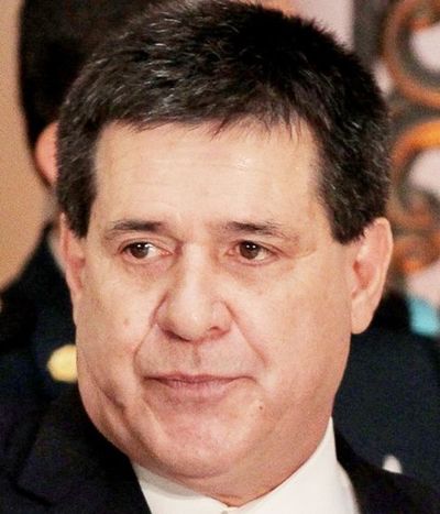 Cartes admite que fue un error la enmienda de sangre - Edicion Impresa - ABC Color
