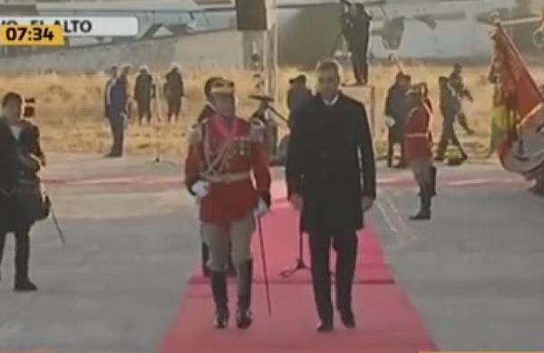 Presidente Abdo Benítez llegó a Bolivia - C9N