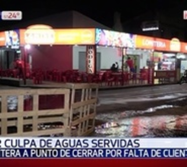 Por culpa de la cloaca más de 10 personas quedarían sin trabajo - Paraguay.com