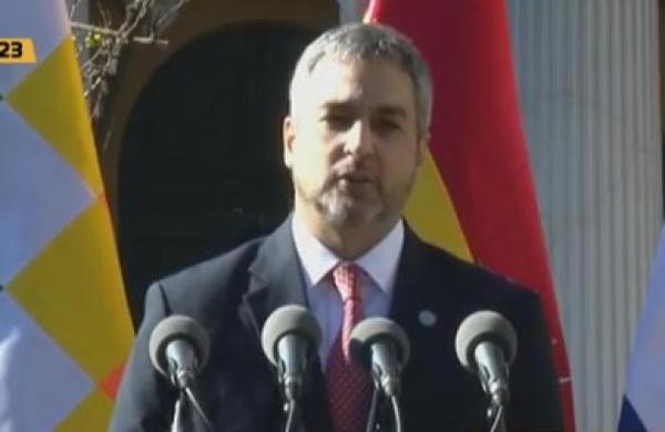 Presidente Abdo Benítez habla en aniversario de la Paz del Chaco - C9N