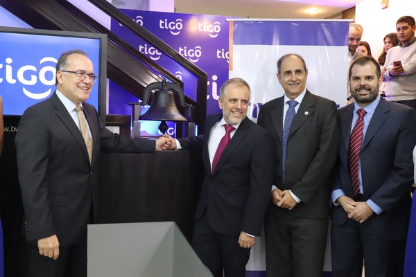 Tigo bate récords en la bolsa de valores de Asunción » Ñanduti