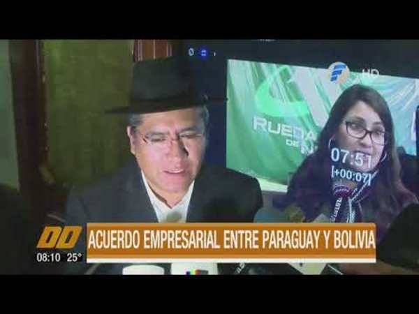 Acuerdo empresarial entre Paraguay y Bolivia