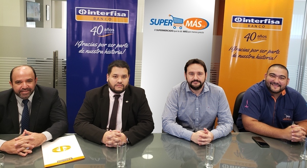 Interfisa y Supermás firman alianza