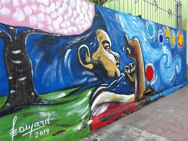 Murales, la magia artística que puede pintar de vivacidad nuestros días grises - Periodismo Joven - ABC Color
