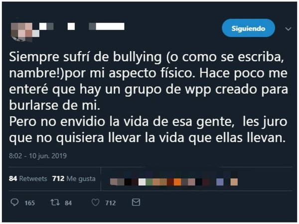 Crearon un grupo de wasap solo para burlarse de una compañera