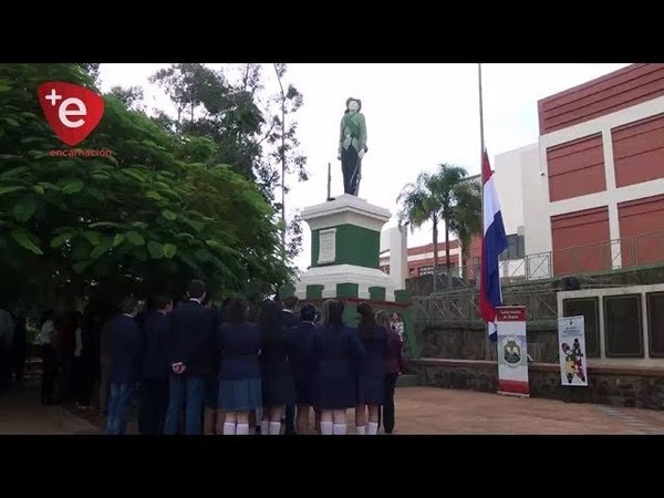 GOBERNACIÓN DE ITAPÚA RINDE HOMENAJE A LOS HÉROES DEL CHACO