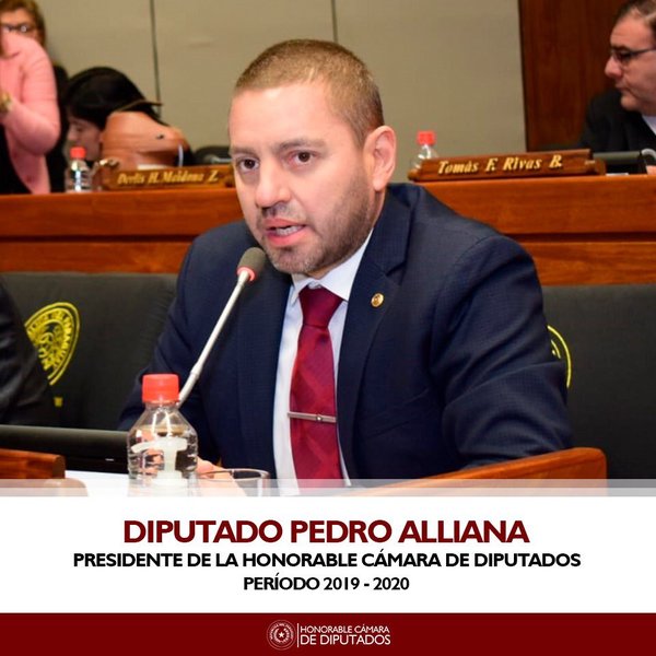 Pedro Alliana elegido presidente de la Cámara de Diputados - .::RADIO NACIONAL::.