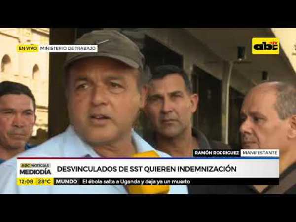 Desvinculados de SST quieren indemnización - Tv - ABC Color
