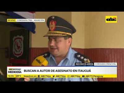 Buscan a autor de asesinato en Itauguá - Tv - ABC Color