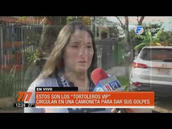 “Tortoleros VIP” circulan en lujosa camioneta