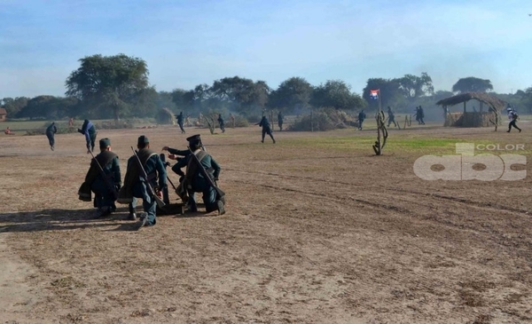 Alegorías de la Guerra del Chaco en Mariscal Estigarribia - Nacionales - ABC Color