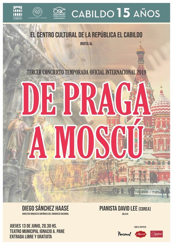 OSIC interpretará obras de Dvorak y Rachmaninov en el concierto “De Praga a Moscú” | .::Agencia IP::.