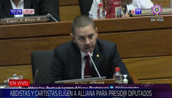 Alliana, otra vez presidente de Diputados | Noticias Paraguay