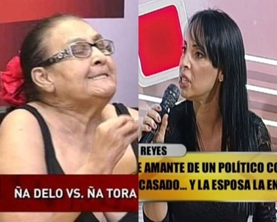 Shirley Reyes filosa contra "Ña Delo": "Preocúpate de tus hijos"