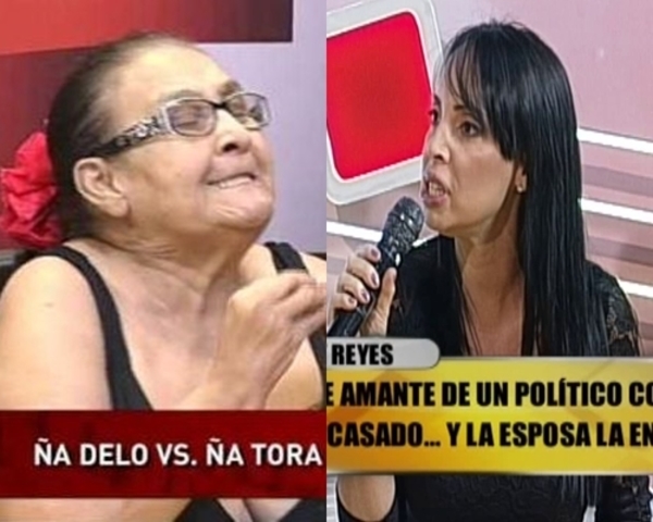 Shirley Reyes filosa contra "Ña Delo": "Preocúpate de tus hijos"