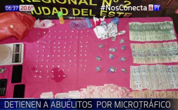 Detienen a los 'abuelos de microtráfico' | Noticias Paraguay