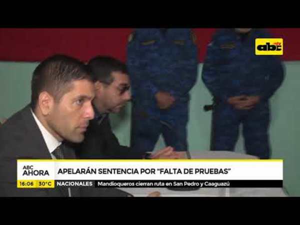 Apelarán sentencia por falta de pruebas - Tv - ABC Color