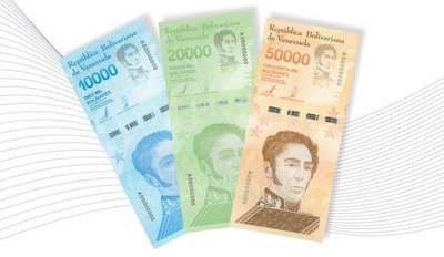 Venezuela emite nuevos billetes ante incontrolable inflación - ADN Paraguayo