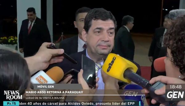 Velázquez asegura que pacto entre colorados no implica impunidad