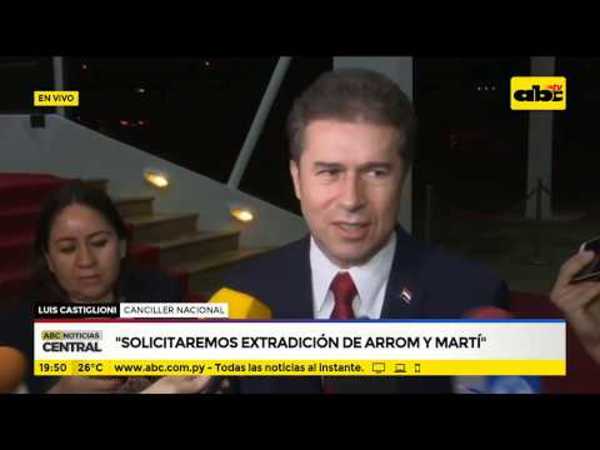 Presidente y comitiva llegaron desde Bolivia - Tv - ABC Color