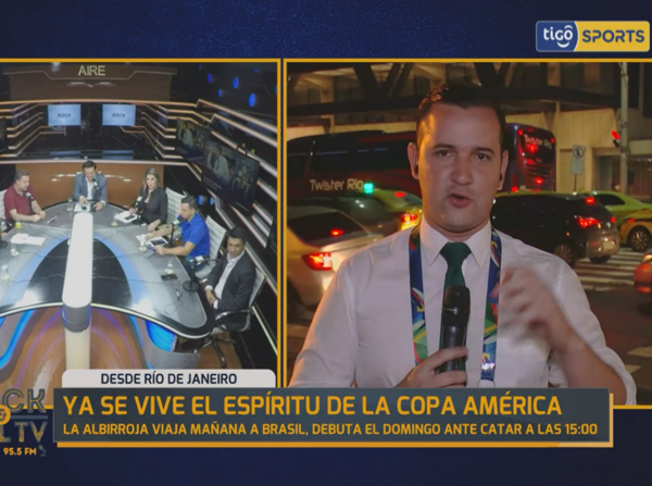 En Rio de Janeiro ya esperan a la Albirroja para la Copa América